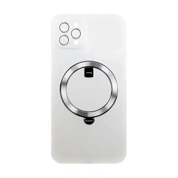 iPhone 13 Pro Max Skal med MagSafe Stativ Rvelon - Vit- G-SP.se