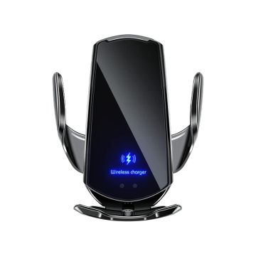Mobilhållare Bil med Smart Sensor & QI laddning- G-SP.se