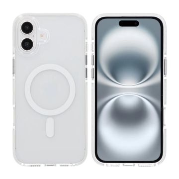 Mobilskal Magnet Dubbelskydd för iPhone 17 - Vit