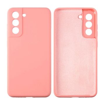 Samsung Galaxy S21 FE Silikonskal - Rosa- G-SP.se