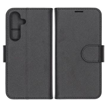 Samsung Galaxy S25 Plånboksfodral med Stativ - Svart