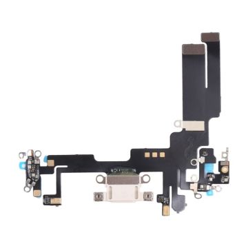 iPhone 14 Laddkontakt med Flexkabel Original - Vit
