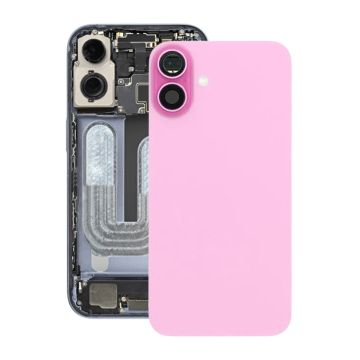 iPhone 16 Plus Baksida Glas Komplett OEM - Rosa