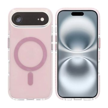 Mobilskal Magnet Dubbelskydd för iPhone Air - Rosa