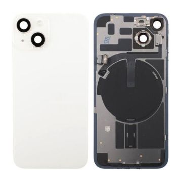 iPhone 14 Baksida Glas Komplett - Vit