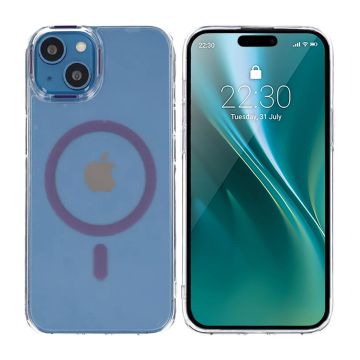 iPhone 15 Stöttålig Mobilskal med Magsafe - Lila