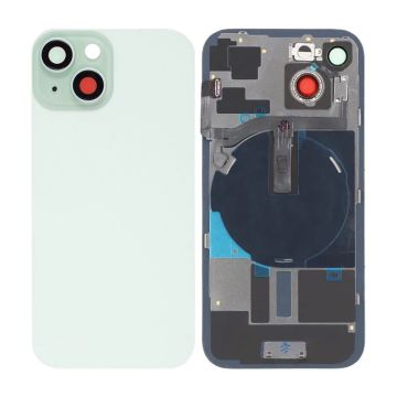 iPhone 15 Baksida Glas med smådelar - Grön