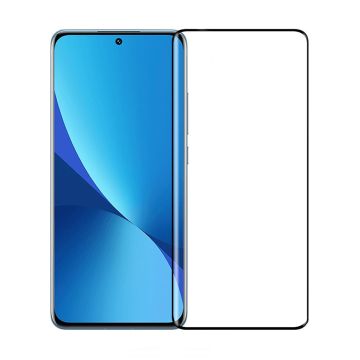Skärmskydd Xiaomi 12T Pro - 3D Härdat Glas - Svart- G-SP.se