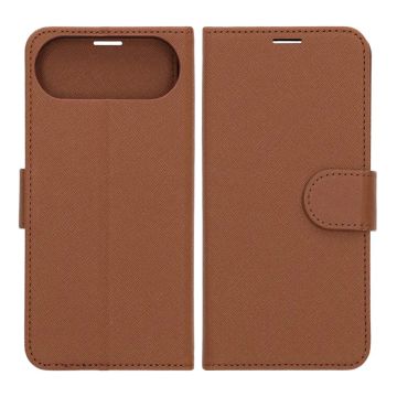 Plånboksfodral med stativ till iPhone Air - Brun