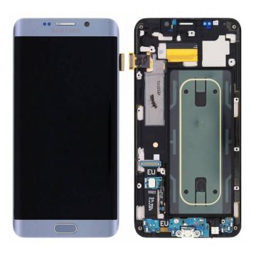 Samsung Galaxy S6 Edge+ (G928F) Skärm med LCD Display Original - Silver