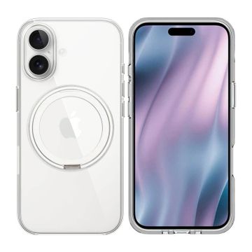 Mobilskal Roterande Magnet Stativ för iPhone 17 - Klar