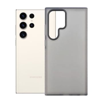 Samsung Galaxy S23 Ultra Stöttåligt TPU Mobilskal -  Svart- G-SP.se