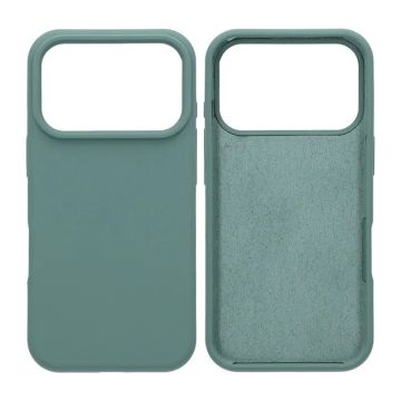 Mobilskal Mjukt Silikon för iPhone 17 Pro - Grön