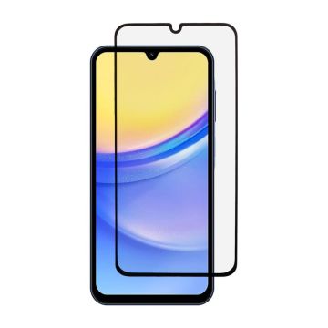 Samsung Galaxy A15 Skärmskydd Heltäckande - Svart