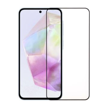 Skärmskydd Samsung Galaxy A36 med Aluminium ram (miljö)