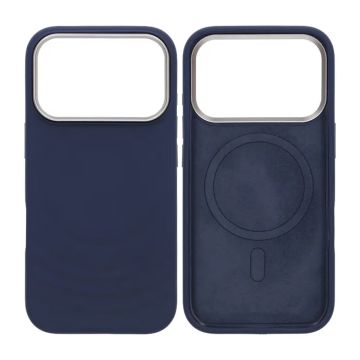 Mobilskal Silikon för iPhone 17 Pro - Blå med Kameraskydd