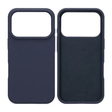 Mobilskal Mjukt Silikon för iPhone 17 Pro - Mörkblå