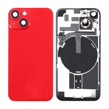 iPhone 14 Baksida Glas - Röd- G-SP.se