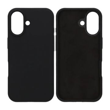 Mobilskal Mjukt Silikon för iPhone 17 - Svart