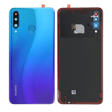 Huawei P30 Lite Baksida/Batterilucka Original - Aurora Blå