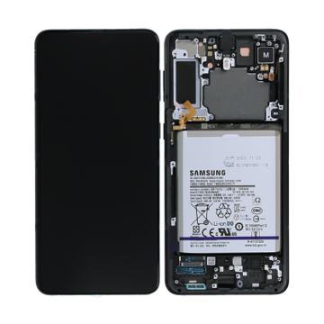 Samsung Galaxy S21 Plus Skärm/Display Original - Svart- G-SP.se
