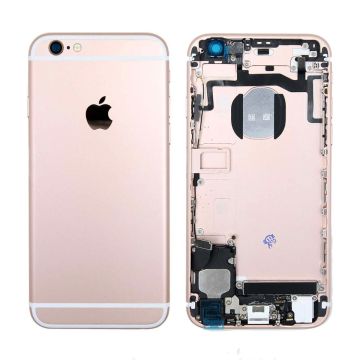 iPhone 6S Baksida med Komplett Ram - Roséguld- G-SP.se