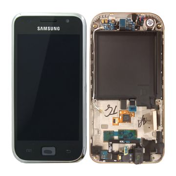 Samsung Galaxy S Plus (GT-I9001) Skärm med LCD Display Original - Keramik Vit- G-SP.se