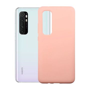 Mobilskal Silikon Mi Note 10 Lite - Rosa- G-SP.se