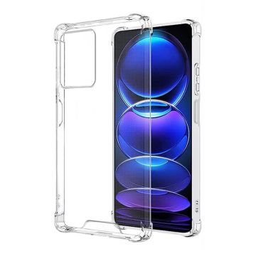 Xiaomi Redmi Note 12 Stöttåligt Mobilskal - Transparent- G-SP.se