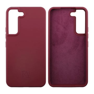 Samsung Galaxy S22 Silikonskal Rvelon - Röd- G-SP.se