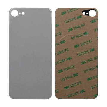 iPhone SE 2020 Baksida Glas med Självhäftande tejp - Vit