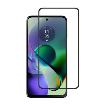 Motorola Moto G54 5G Skärmskydd Heltäckande - Svart