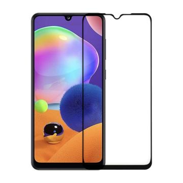 Skärmskydd Samsung A31/32 4G - 3D Härdat Glas Svart (miljö)- G-SP.se