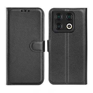 OnePlus 10T Plånboksfodral med Stativ - Svart- G-SP.se