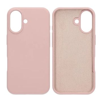 Mobilskal Mjukt Silikon för iPhone 17 - Rosa