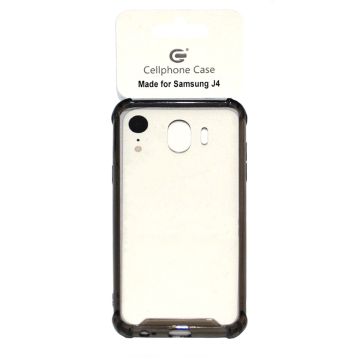 Stöttåligt Mobilskal Samsung Galaxy J4 - Svart