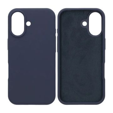 Mobilskal Mjukt Silikon för iPhone 17 - Mörkblå