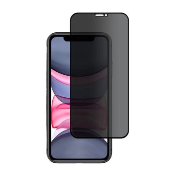 Skärmskydd iPhone 11/XR Heltäckande Härdat Glas (miljö)