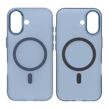 Mobilskal Stöttåligt med Kameraskydd för iPhone 17 - Blå