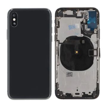 iPhone XS Baksida med Komplett Ram OEM - Svart