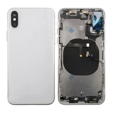 iPhone XS Back Cover Complete OEM Silver With Small Parts