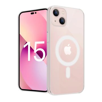 iPhone 15 Case - Magsafe Rvelon Transparent- G-SP.se