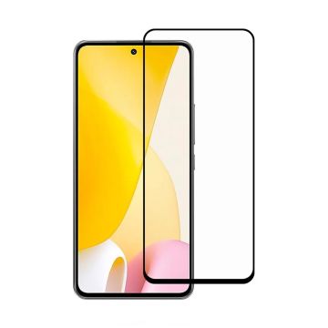 Skärmskydd Xiaomi 12 Lite - 3D Härdat Glas - Svart (miljö)- G-SP.se