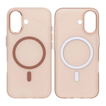 Mobilskal Stöttåligt med Kameraskydd för iPhone 17 - Guld