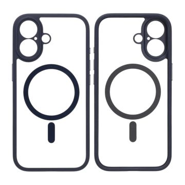 Skal för iPhone 17 med MagSafe & Kameraskydd med Blå