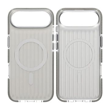 Mobilskal Korrugerad Magsafe för iPhone Air - Silver