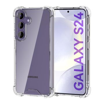 Samsung Galaxy S24 Stöttåligt Mobilskal - Transparent
