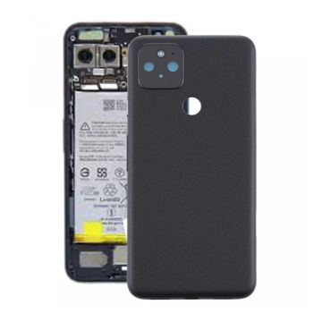 Google Pixel 5 Baksida/Komplett Ram OEM - Svart- G-SP.se