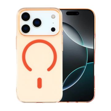 Ultratunt Mobilskal med Kameraskydd för iPhone 17 Pro Max - Orange