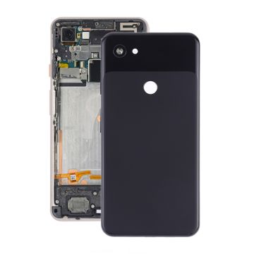 Google Pixel 3A XL Baksida/Komplett Ram OEM - Svart- G-SP.se